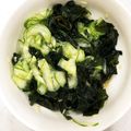 Phamvandon's cooksnap of when they made きゅうりとわかめの酢の物.