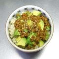 ☆ありか358☆'s cooksnap of when they made ド定番！アボカド納豆 *☻*.