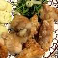 こうきとだいきママ's cooksnap of when they made お弁当にも！鶏もも肉の塩マヨ唐揚げ.