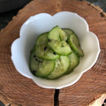 栗丸うさぎ's cooksnap of when they made きゅうりのゴマ油和え.