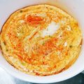 RIKOTORA's cooksnap of when they made キムチ入り茶碗蒸し.