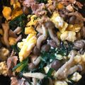ちぃぱっぱ0330's cooksnap of when they made 豚バラ肉とニラとしめじと卵の香味炒め.