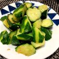 もりはん's cooksnap of when they made ⭐️”シャキシャキ”胡瓜のピリ辛中華炒め.