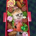 mother＊s's cooksnap of when they made キャラ弁　みー.