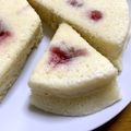 きくうめ's cooksnap of when they made ルクエでマーブル蒸しパン.