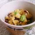 クック6DDPP8☆'s cooksnap of when they made 【レンジで１品】さつまいもと枝豆のサラダ.