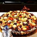 oni1030's cooksnap of when they made 簡単！ローチョコバナナタルト！.