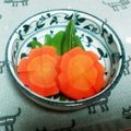 まぶたん's cooksnap of when they made 四つ葉人参とスナップえんどうのだし煮.