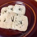うまうまマミイ's cooksnap of when they made ローズマリーと岩塩のホロホロ食感クッキー.