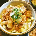 banbonmama's cooksnap of when they made 時短♡やわらか！豚の生姜焼き丼♡.