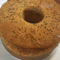 RieTamtam's cooksnap of when they made シフォン20cm型　第１弾　黒ごまシフォン.