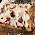 みぶ菜's cooksnap of when they made ナッツベリートースト.