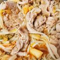 モカくる's cooksnap of when they made めんつゆで♪簡単豚キムチ.