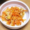 あ～ちゃんさ～ちゃん's cooksnap of when they made あと1品！人参と卵のきんぴら風.