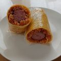 ラリー＆サラ's cooksnap of when they made ジョンソンヴィルスティックオムライス.