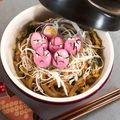 速めのパブロ's cooksnap of when they made ・*＊紅生姜の汁でピンクの卵＊*・.