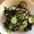 クック05N5RD☆'s cooksnap of when they made カニカマ入りきゅうりとわかめの生姜酢の物.