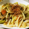 09mik's cooksnap of when they made 冷凍うどんとめんつゆで☆焼きうどん.