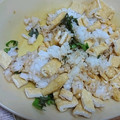 浪速のペキラブ's cooksnap of when they made 薄揚げと大葉とめんつゆの卵ご飯.