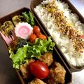 うえちゃん's cooksnap of when they made 残り物活用☆金平ゴボウの玉子焼き！.