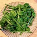jurihi's cooksnap of when they made こごめ？こごみ？の下茹で.
