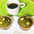ashushi☆ミ's cooksnap of when they made 抹茶マフィン♡なのに??（ベジマフィン）.