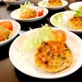 へてちょん's cooksnap of when they made 豚挽き肉とニラと豆腐のつくねバーグ.