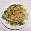 アクセル☆'s cooksnap of when they made 生麺でおいしい焼きそば！.