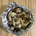 クック782FTA☆'s cooksnap of when they made ナスとウインナーのカレーチーズ焼き.