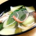 レオン犬's cooksnap of when they made とろ~り温かチンゲン菜と豆腐生姜スープ.