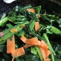ゴム長靴のピッピ's cooksnap of when they made シンプル♪ほうれん草バター醤油ソテー♬.