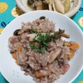 たまさぶろうの部屋's cooksnap of when they made 赤ワインとベーコンのおもてなし炊込みご飯.