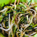 リーコッコー's cooksnap of when they made せりともやしの煮びたし❀.