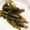 kokeshi♪'s cooksnap of when they made わさびの茎の麺つゆ漬け・花わさびでもOK.