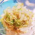 seacomet's cooksnap of when they made キャベツともやしのナムル.