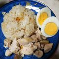 まほのかたまき's cooksnap of when they made 炊飯器de簡単海南鶏飯♪.