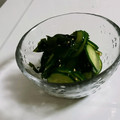 ☆ひなたmama☆'s cooksnap of when they made きゅうりとワカメの酢の物.