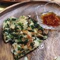 hikaru514's cooksnap of when they made にらと豚ひき肉のチヂミ.