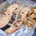 ゆたんぽまま。's cooksnap of when they made 鮭とエリンギのマヨネーズ焼き.