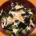 きゅんらこ☆'s cooksnap of when they made 野沢菜しらす丼.