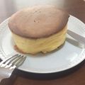 リサガスだいすき's cooksnap of when they made 牛乳パックで厚焼き！ホットケーキ.