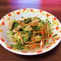 mina✬'s cooksnap of when they made 鶏ささみと豆苗の中華サラダ.