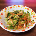 mina✬'s cooksnap of when they made 鶏ささみと豆苗の中華サラダ.