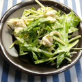 ルチアーノ★★★'s cooksnap of when they made 簡単♡ササミと水菜のわさびマヨサラダ.