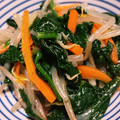 ma616y's cooksnap of when they made ほうれん草ともやしのナムル.