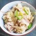 ふか谷's cooksnap of when they made 簡単、絶品焼肉屋風ピリ辛炊き込みご飯♬.