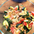 かんきっちゃん's cooksnap of when they made 簡単‼︎ズッキーニの和風サラダ☆.