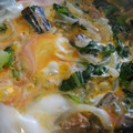 rikoko17's cooksnap of when they made 小松菜とさば缶の卵とじ.