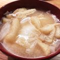 yukesi's cooksnap of when they made 炒めて美味しいキャベツと卵の味噌汁.