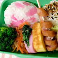 noriko912's cooksnap of when they made ほうれん草の胡麻和えを挟んだかまぼこ♪.